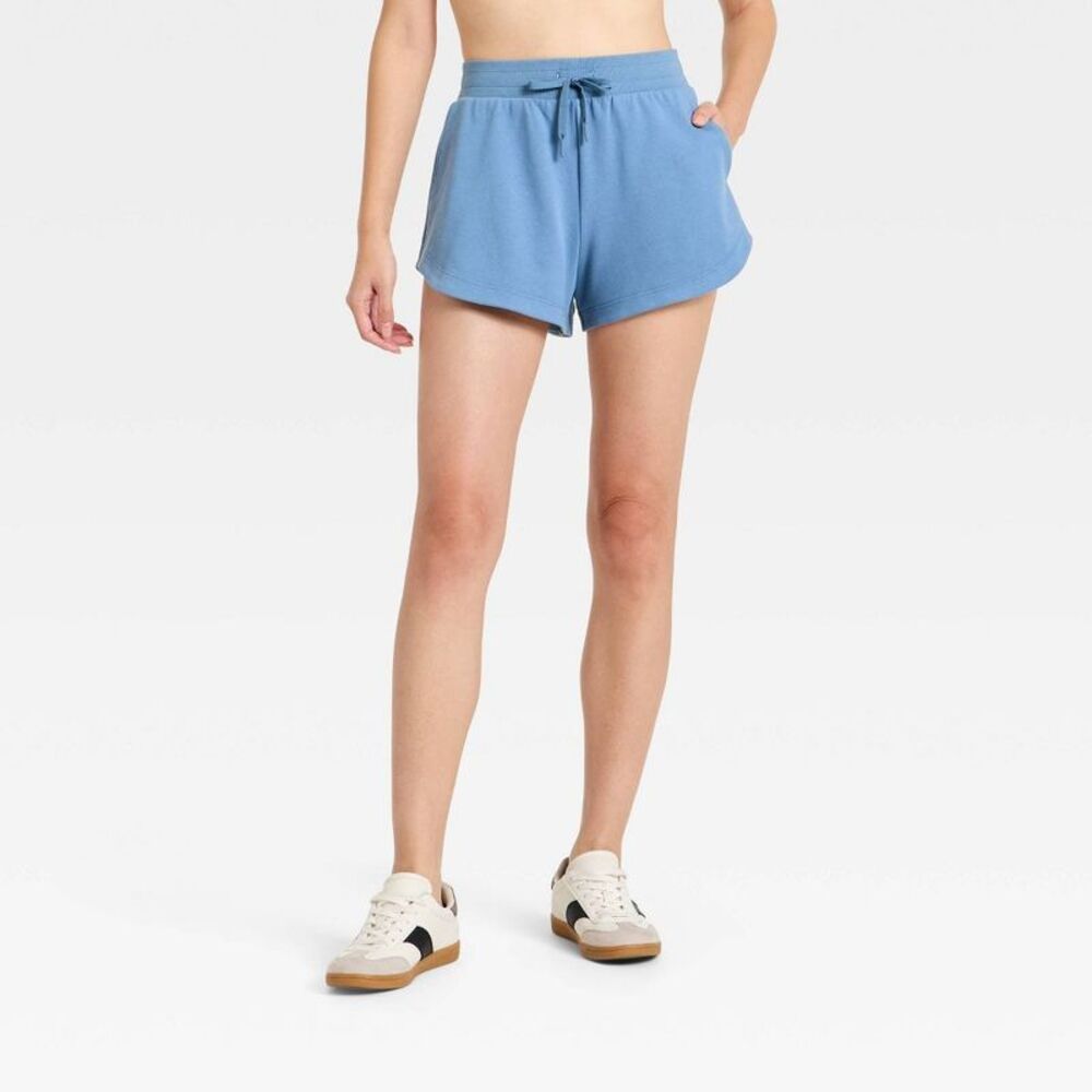all in motion Blue Pull-On Lounge Shorts